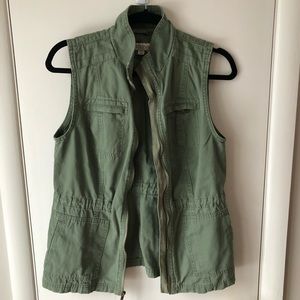 Green Khaki Vest